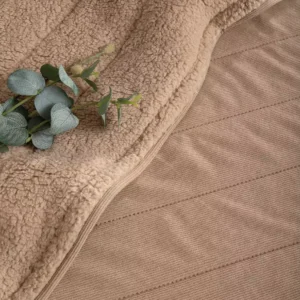 Edredón de corderoy y corderito · 1 1/2 pl