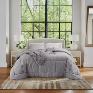 Acolchado/edredón c/reverso de corderito · 1 1/2 pl