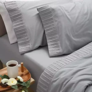 Jgo sábanas · Prewashed c/embozo plisado · King