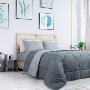 Acolchado liso bitono · 1 1/2 pl