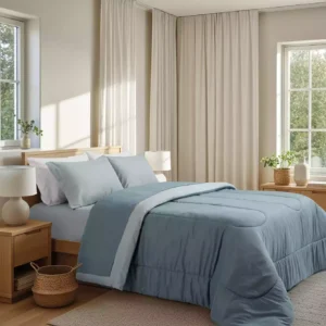 Acolchado liso bitono · 1 1/2 pl