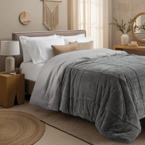 JC EDREDON MENPHIS 2 1/2 PL - Talle - Color GRIS