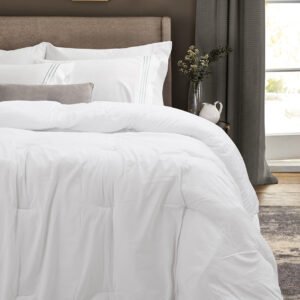 JC ACOLCHADO L HOTELERA OXFORD PLATINUM 700 HQ QUEEN - Talle - Color BLANCO