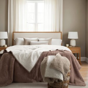 JC FRAZADA NEVADA 1 1/2 PL - Talle - Color GRIS