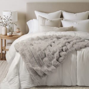 JC MANTA EVEREST - Talle UNICO - Color GRIS CLARO