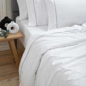JC JGO SABANAS OXFORD LUMIERE 600HQ QUEEN - Talle - Color BLANCO