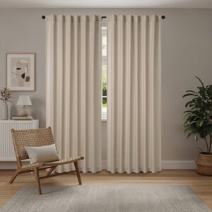 JC JGO CORTINAS MELBOURNE - Talle UNICO - Color ARENA