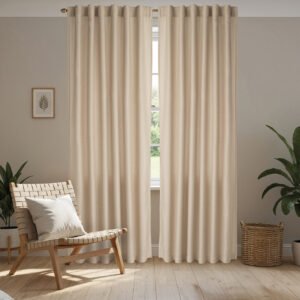 JC JGO CORTINAS VENEZA - Talle UNICO - Color BEIGE