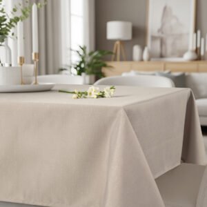 JC MANTEL SIMIL LINO 150 X 250 CM - Talle UNICO - Color VISON