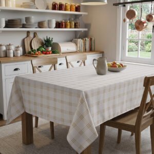 JC MANTEL DE COCINA TROPICAL CUADRICULA 150 X 250 CM - Talle - Color CROSS ARENA