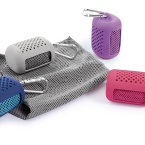 JC TOALLA SUPER COMPACTA CON ESTUCHE - Talle UNICO - Color GRIS