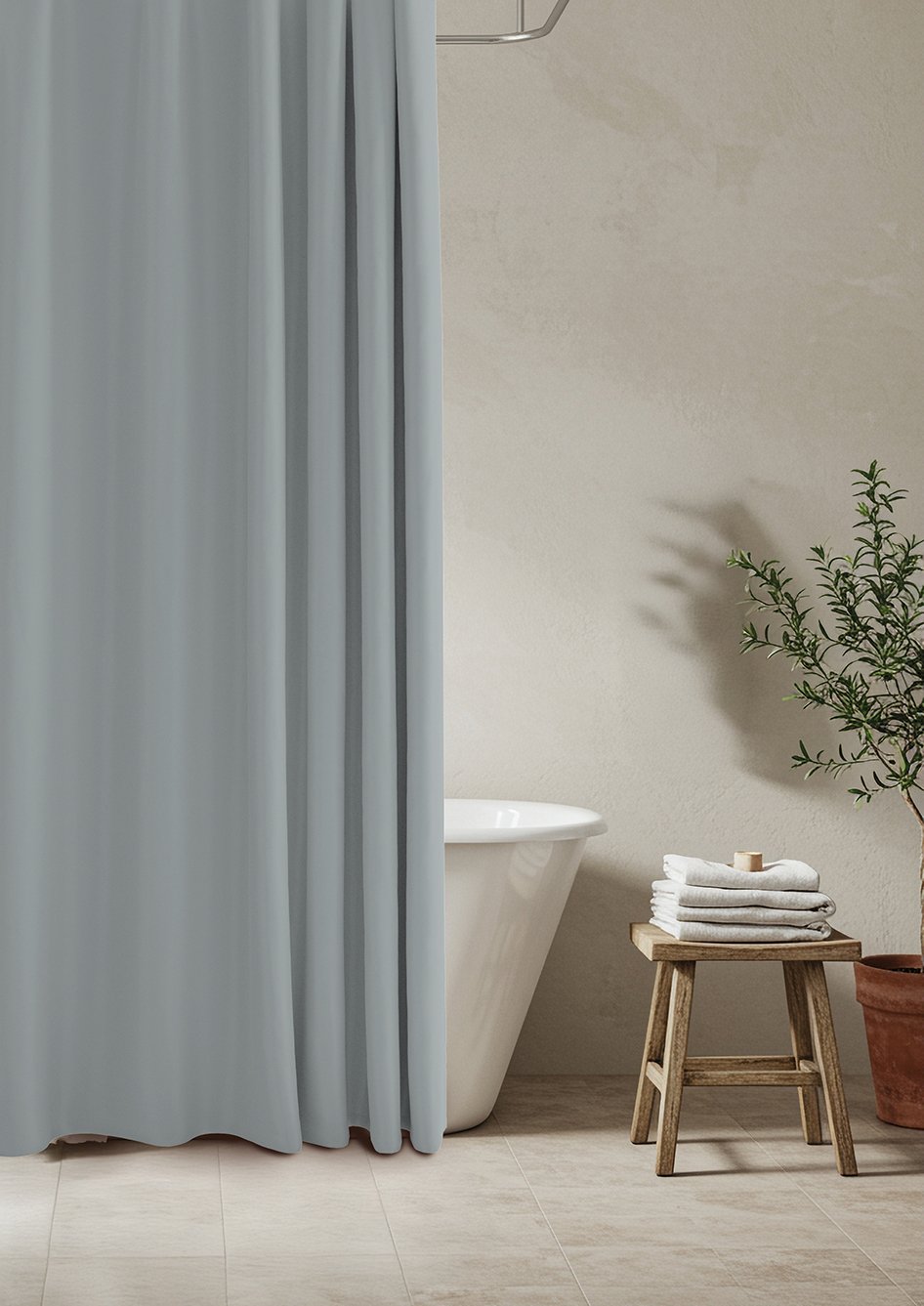 JC SET DE BAÑO 14 PIEZAS - Talle UNICO - Color GRIS CLARO